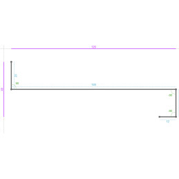 ALUMINIUM Prélaqué Ral 9006...