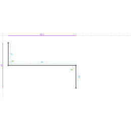 ALUMINIUM Prélaqué Sablé...