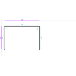 ALUMINIUM Prélaqué Sablé...