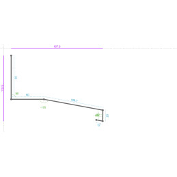 ACIER PostLaqué 2Faces 7016...