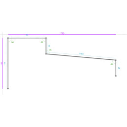 ACIER PostLaqué 2Faces 7016...