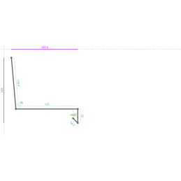 ALUMINIUM Prélaqué Sablé...