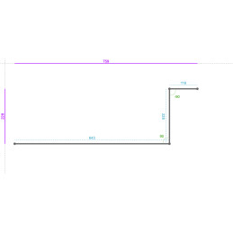 ALUMINIUM PostLaqué 1Face...