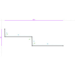 ALUMINIUM Prélaqué Ral 9016...