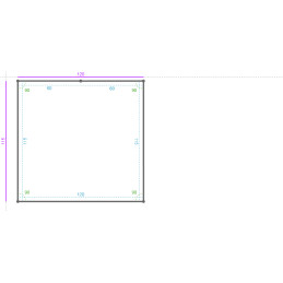 ALUMINIUM PostLaqué 1Face...