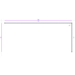 ALUMINIUM Prélaqué Sablé...