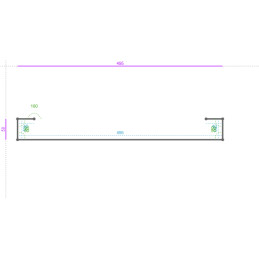 ACIER PostLaqué 2Faces 5004...