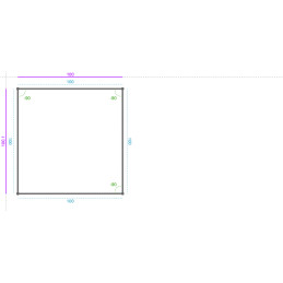 ACIER PostLaqué 1Face 7016...