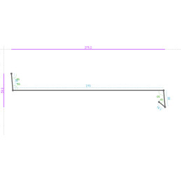 ALUMINIUM Prélaqué Sablé...