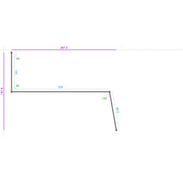 ACIER PostLaqué 1Face 9010...