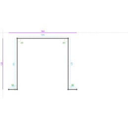 Aluminium Chêne Doré...
