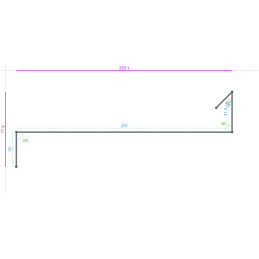ALUMINIUM Prélaqué Ral 7016...