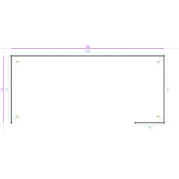 GALVA PostLaqué 2Faces 9005...