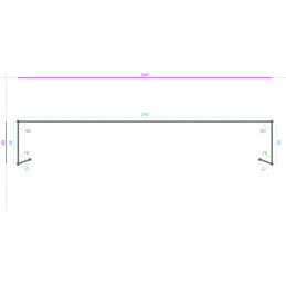 ALUMINIUM Prélaqué Ral 7016...