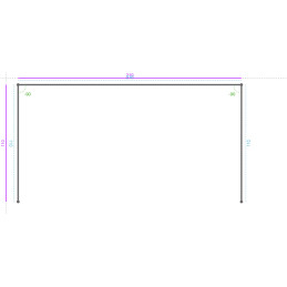 ALUMINIUM PostLaqué 1Face...