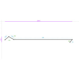 ALUMINIUM Prélaqué Ral 7047...