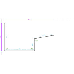 ALUMINIUM Brut, 20/10, Dev....