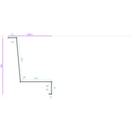 ALUMINIUM Prélaqué Sablé...