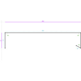 ALUMINIUM Prélaqué Ral 7016...
