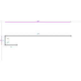 ALUMINIUM Prélaqué Ral 7021...