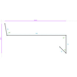 ALUMINIUM Prélaqué Ral 7005...