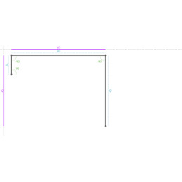 ALUMINIUM Prélaqué Ral 9010...