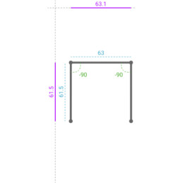 ALUMINIUM Prélaqué Sablé...
