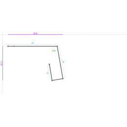 ALUMINIUM Prélaqué Ral 1247...