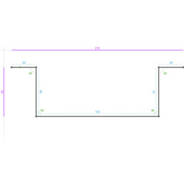ALUMINIUM Prélaqué Ral 9016...