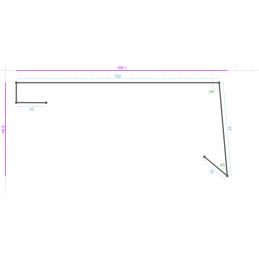 ALUMINIUM Prélaqué Sablé...