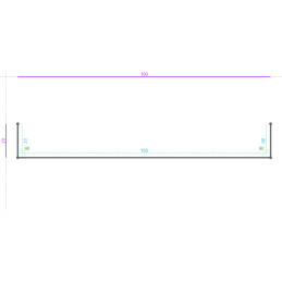 ZINC, 65/100, Dev. 186, Lg....