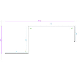 GALVA PostLaqué 1Face 9010...