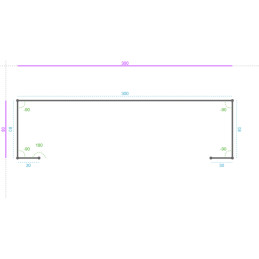 GALVA, 30/10, Dev. 500, Lg....
