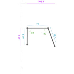 ACIER Prélaqué RAL 7015,...