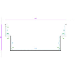 ALUMINIUM Brut, 15/10, Dev....