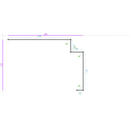 ALUMINIUM Prélaqué Ral 7035...