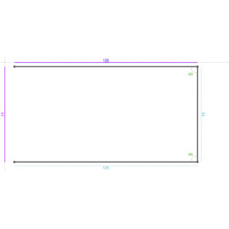 ALUMINIUM PostLaqué 1Face...