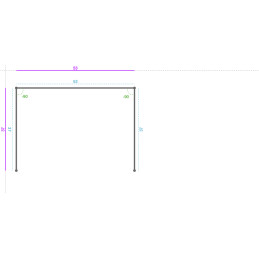 ALUMINIUM Prélaqué Ral 9005...