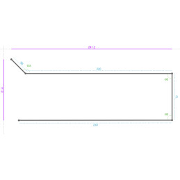 ALUMINIUM Prélaqué Sablé...