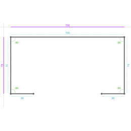 Aluminium Brossé Noir,...