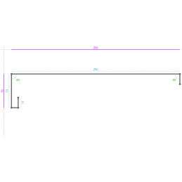 ALUMINIUM Prélaqué Ral 7022...