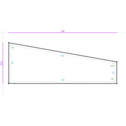 ALUMINIUM Brut, 10/10, Dev....