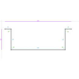 ALUMINIUM Brut, 40/10, Dev....