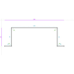 ALUMINIUM Prélaqué Ral 9010...