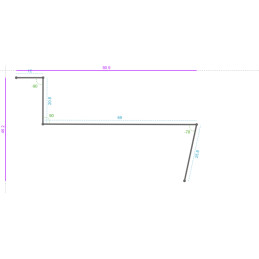 ALUMINIUM Prélaqué Sablé...