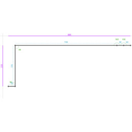 ALUMINIUM PostLaqué 1Face...