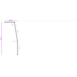 ALUMINIUM Prélaqué Sablé...
