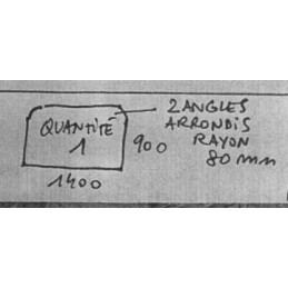 GALVA PostLaqué 1Face 9010...