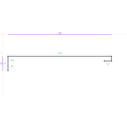 ALUMINIUM Prélaqué Sablé...