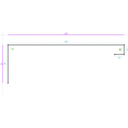 ALUMINIUM Prélaqué Ral 7015...